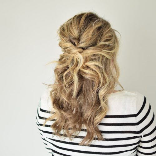 Curly Knot Sideways Prom Hairstyles (Photo 6 of 20)