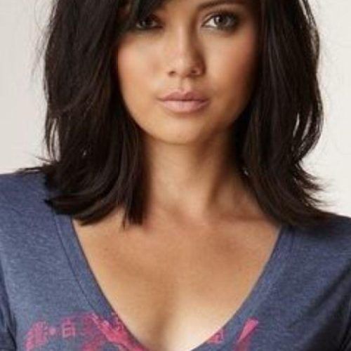 Cute Long Haircuts With Bangs And Layers (Photo 4 of 15)