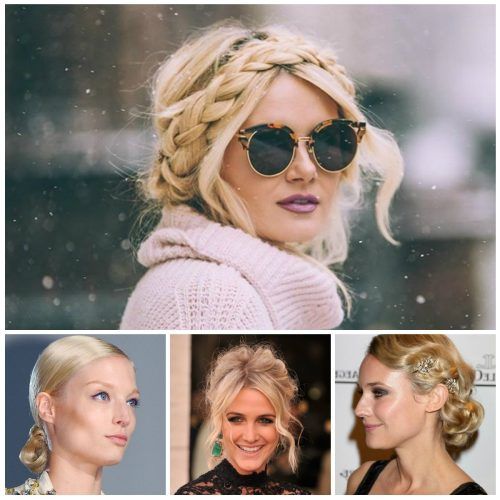 Blonde Updo Hairstyles (Photo 12 of 15)