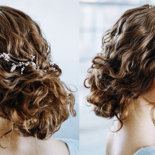Easy Curled Prom Updos (Photo 2 of 20)