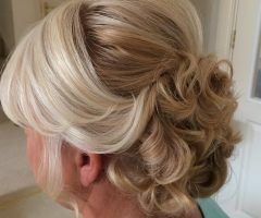 20 Collection of Embellished Caramel Blonde Chignon Bridal Hairstyles