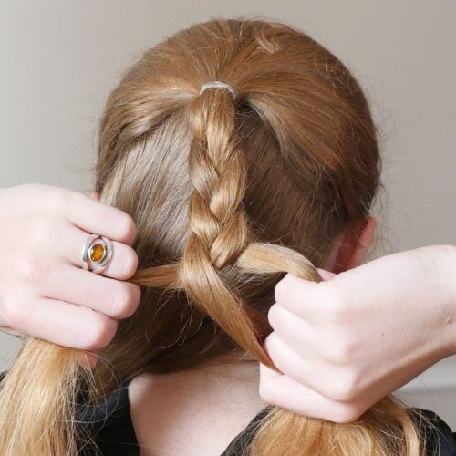 Fantastical French Braid Ponytail Hairstyles (Photo 3 of 20)