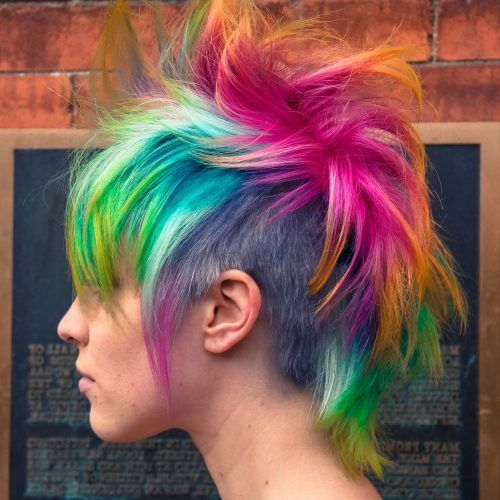 Funky Pink Mohawk Hairstyles (Photo 8 of 20)