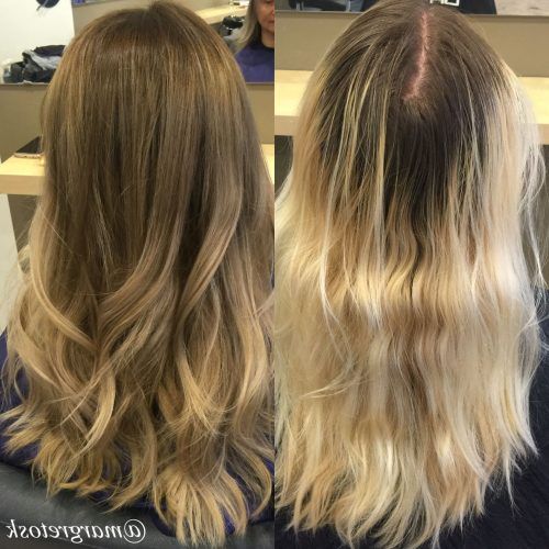 Grown Out Balayage Blonde Hairstyles (Photo 2 of 20)