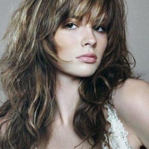 Heavy Layered Long Hairstyles (Photo 7 of 20)