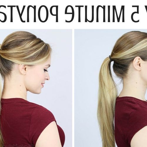 High Ponytail Hairstyles With Accessory (Photo 8 of 20)