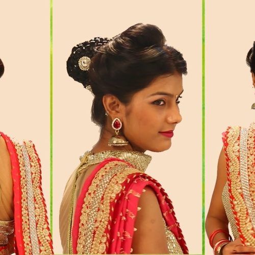 Hindu Wedding Hairstyles For Long Hair (Photo 13 of 15)