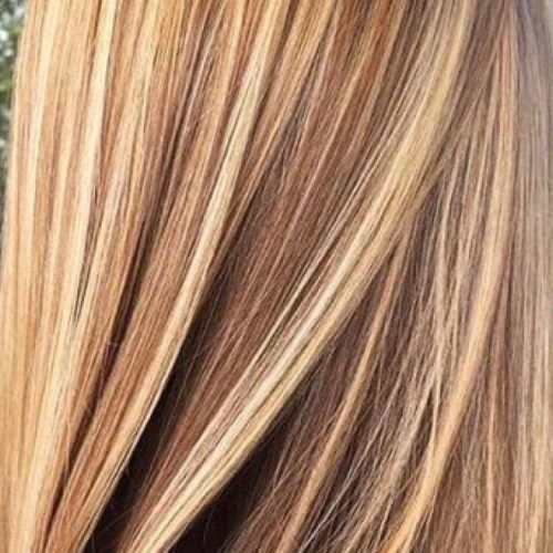 Honey Kissed Highlights Curls Hairstyles (Photo 10 of 20)