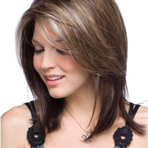 Long Haircuts With Layers And Side Swept Bangs (Photo 5 of 15)