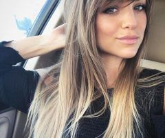 20 Photos Long Hairstyles with Side Fringe