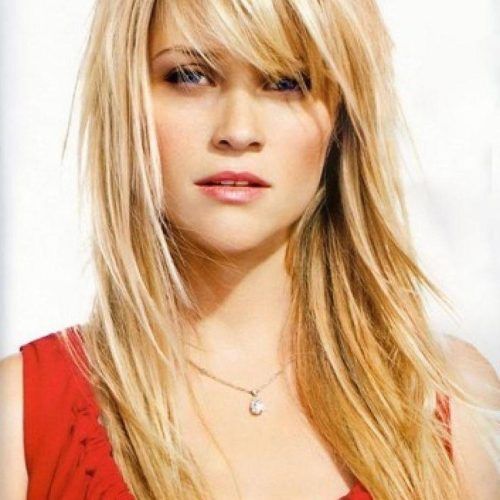 Long Hairstyles With Side Swept Bangs (Photo 12 of 15)
