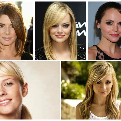 Medium Haircuts For Big Foreheads (Photo 15 of 20)