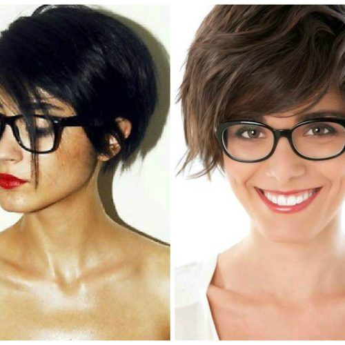 Medium Hairstyles For Glasses Wearers (Photo 8 of 20)