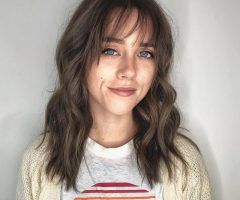 20 Inspirations Medium Hairstyles with Bangs