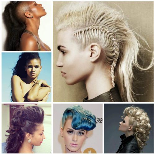 Mohawk Hairstyles With An Undershave For Girls (Photo 2 of 20)