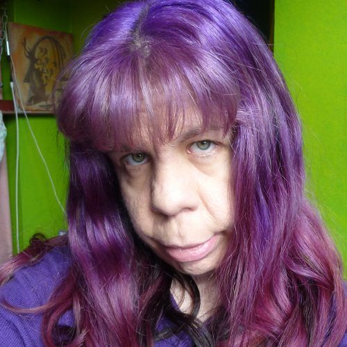 Purple Medium Hairstyles (Photo 17 of 20)