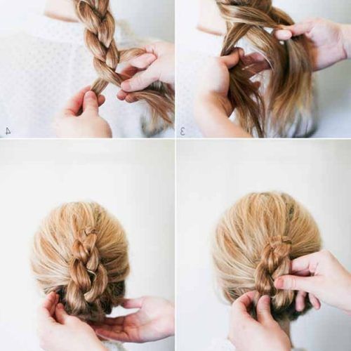 Quick Braided Hairstyles For Medium Hair (Photo 15 of 15)