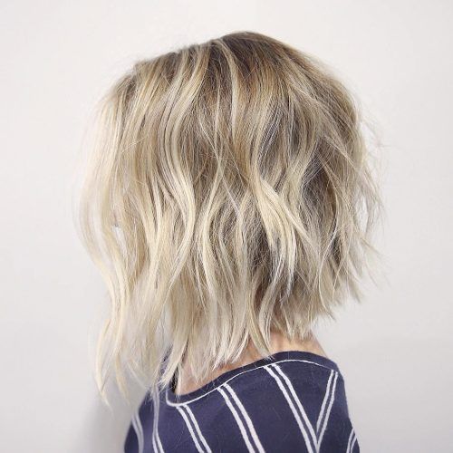 Short Blonde Bob Hairstyles With Layers (Photo 16 of 20)