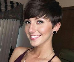 2024 Latest Short Pixie Haircuts with Bangs