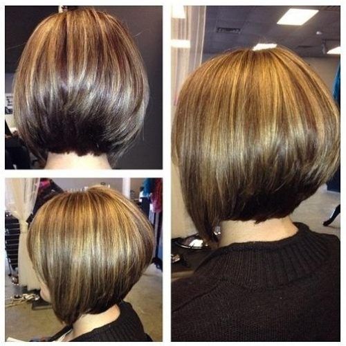 Stacked Bob Hairstyles Back View (Photo 4 of 15)