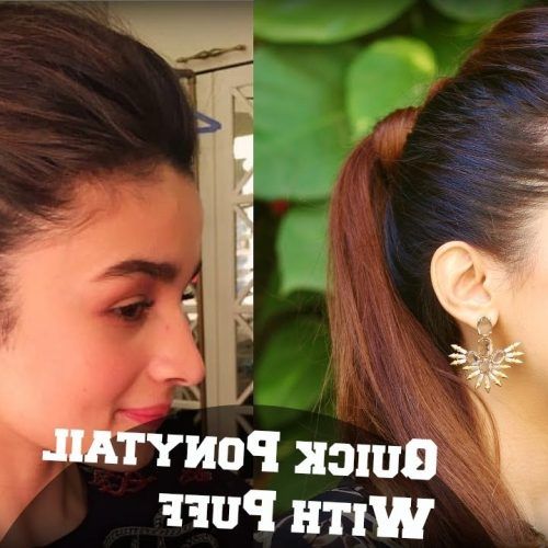 Straight High Ponytail Hairstyles With A Twist (Photo 18 of 20)