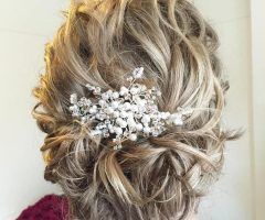 20 Best Ideas Swirled Wedding Updos with Embellishment