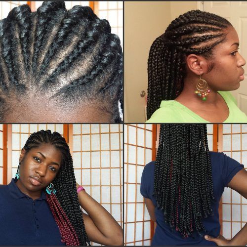 Thin Cornrows Hairstyles (Photo 12 of 15)