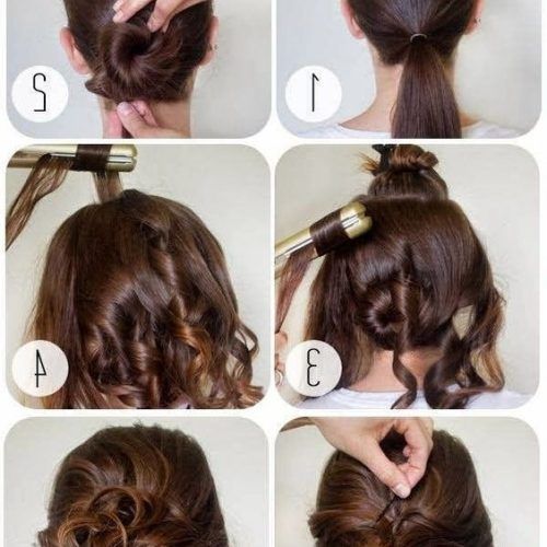Tied Up Wedding Hairstyles For Long Hair (Photo 7 of 15)