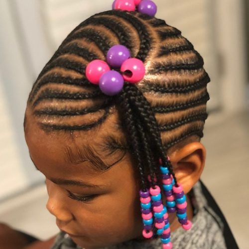 Tiny Braids Hairstyles For Front Pieces (Photo 9 of 20)