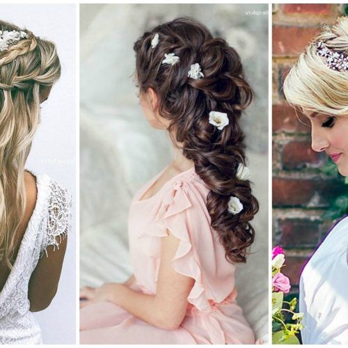 Wedding Hairstyles For Bride And Bridesmaids (Photo 3 of 15)