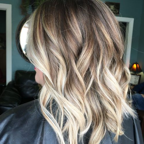 Balayage Blonde Hairstyles With Layered Ends (Photo 3 of 20)