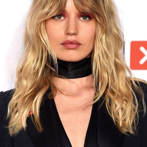 Best Medium Hairstyles With Bangs (Photo 5 of 20)