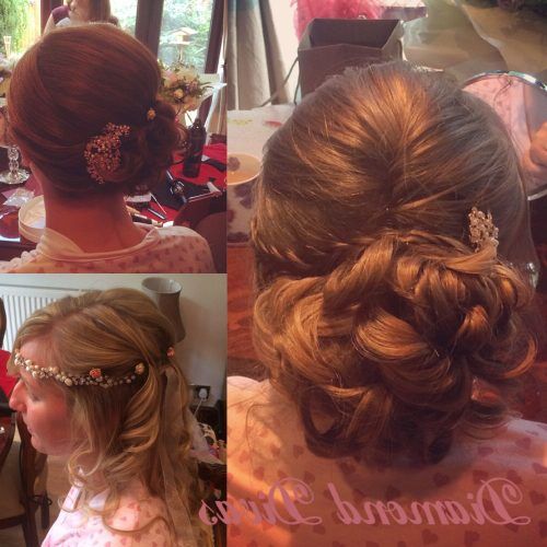 Big And Fancy Curls Bridal Hairstyles (Photo 16 of 20)