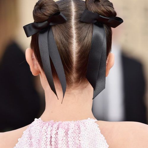 Black Bow Ponytail Hairstyles (Photo 18 of 20)