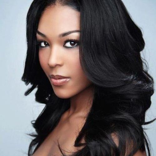 Black Female Long Hairstyles (Photo 2 of 15)