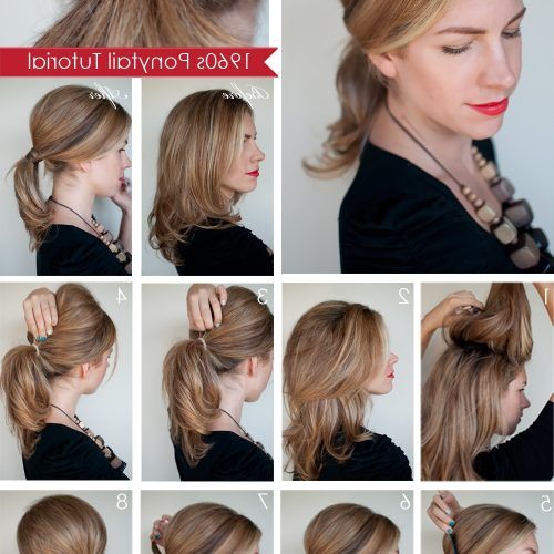 Bouffant Ponytail Hairstyles (Photo 16 of 20)