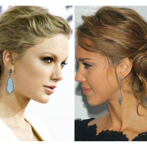 Classy Flower-Studded Pony Hairstyles (Photo 17 of 20)
