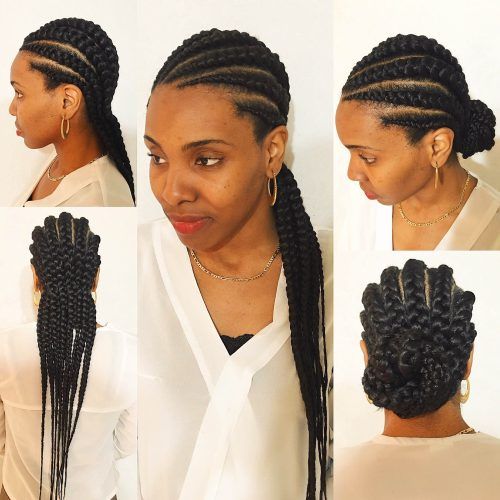 Cornrows Hairstyles With Extensions (Photo 9 of 15)