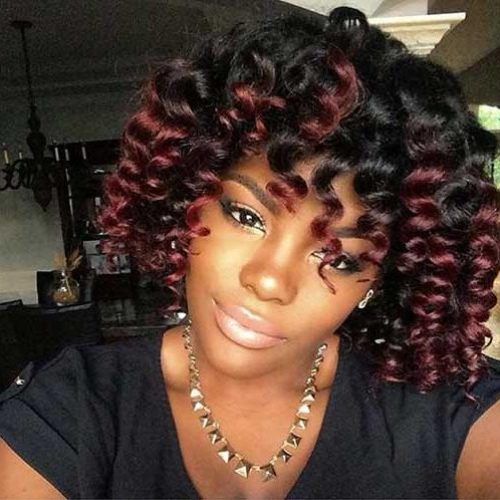 Curly Bob Hairstyles For Black Women (Photo 5 of 15)
