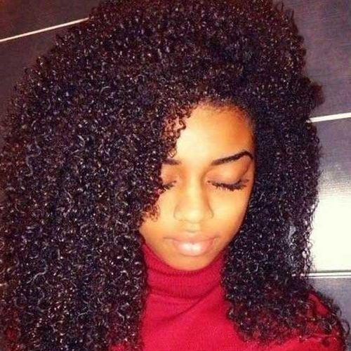 Curly Long Hairstyles For Black Women (Photo 2 of 15)