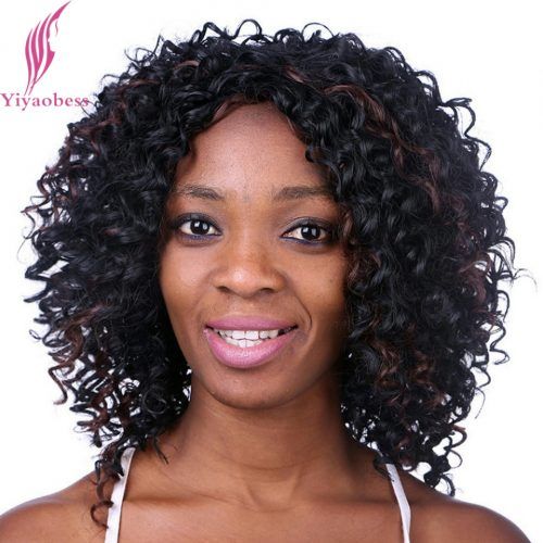 Curly Medium Hairstyles For Black Women (Photo 2 of 20)