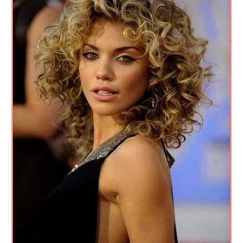 Feminine Shorter Hairstyles For Curly Hair (Photo 15 of 20)