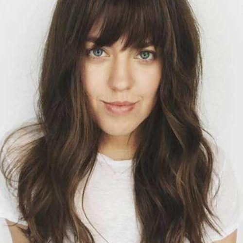 Cute Long Hairstyles With Bangs (Photo 4 of 20)