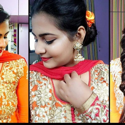 Easy Indian Wedding Hairstyles For Long Hair (Photo 9 of 15)