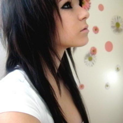 Emo Long Hairstyles (Photo 5 of 15)