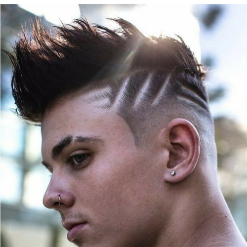 Fauxhawk Hairstyles With Front Top Locks (Photo 17 of 20)