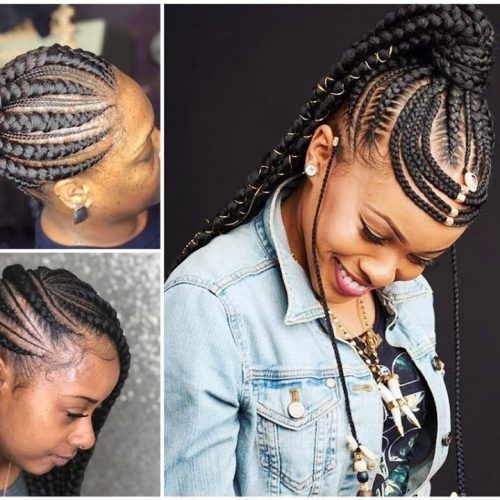 Feed-In Braids Hairstyles (Photo 1 of 15)