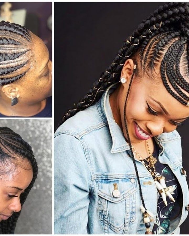 2024 Latest Feed-in Braids Hairstyles