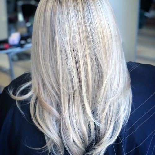 Grayscale Ombre Blonde Hairstyles (Photo 9 of 20)