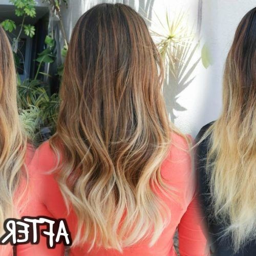 Grown Out Balayage Blonde Hairstyles (Photo 14 of 20)